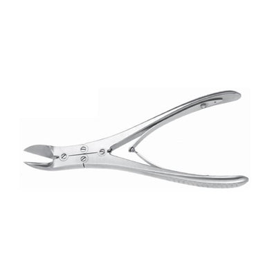 Forcep Bone Ruskin 7-1/2" Slightly Angled Ea